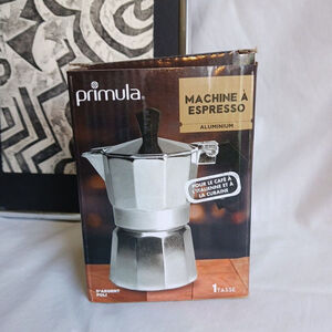 Primula Stovetop Espresso Coffee Maker Moka Pot 1 Cup